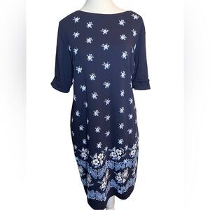 ⭐️ Karen Scott Floral dress- size Large